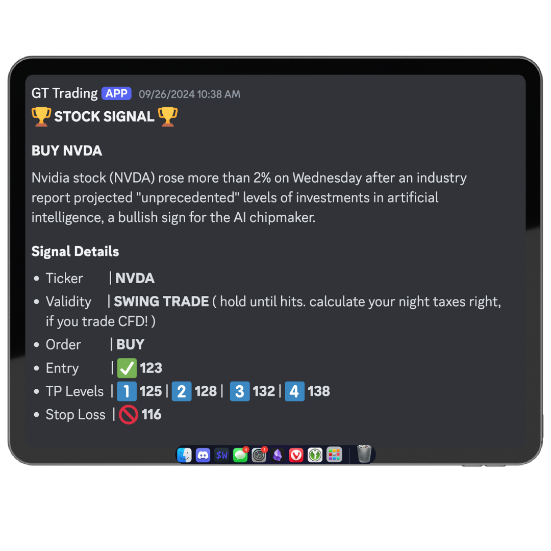 GT Trading Discord Stock Signal